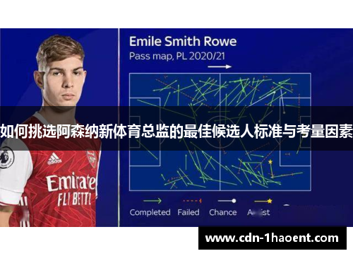如何挑选阿森纳新体育总监的最佳候选人标准与考量因素