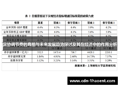 足协调节费的真相与未来发展趋势探讨及其在经济中的作用分析