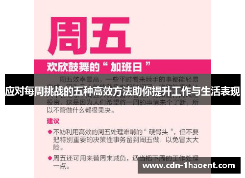 应对每周挑战的五种高效方法助你提升工作与生活表现